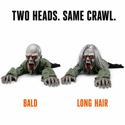 Crawling Zombie Animatronic